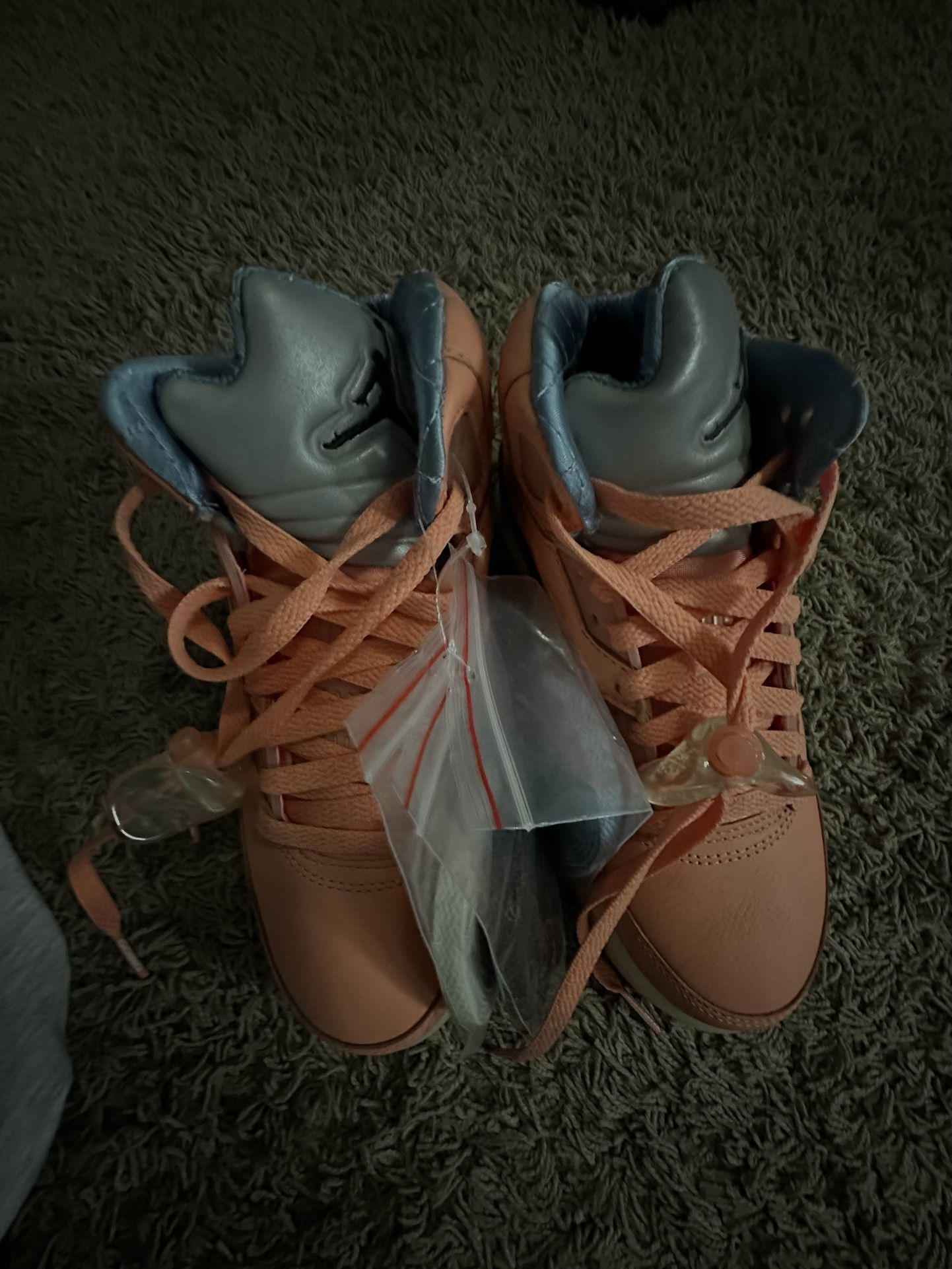 NEVER USED DJ Khalid X Air Jordans - CRIMSON BLISS