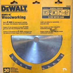 DeWalt 12" Carbide Circular Saw Blade