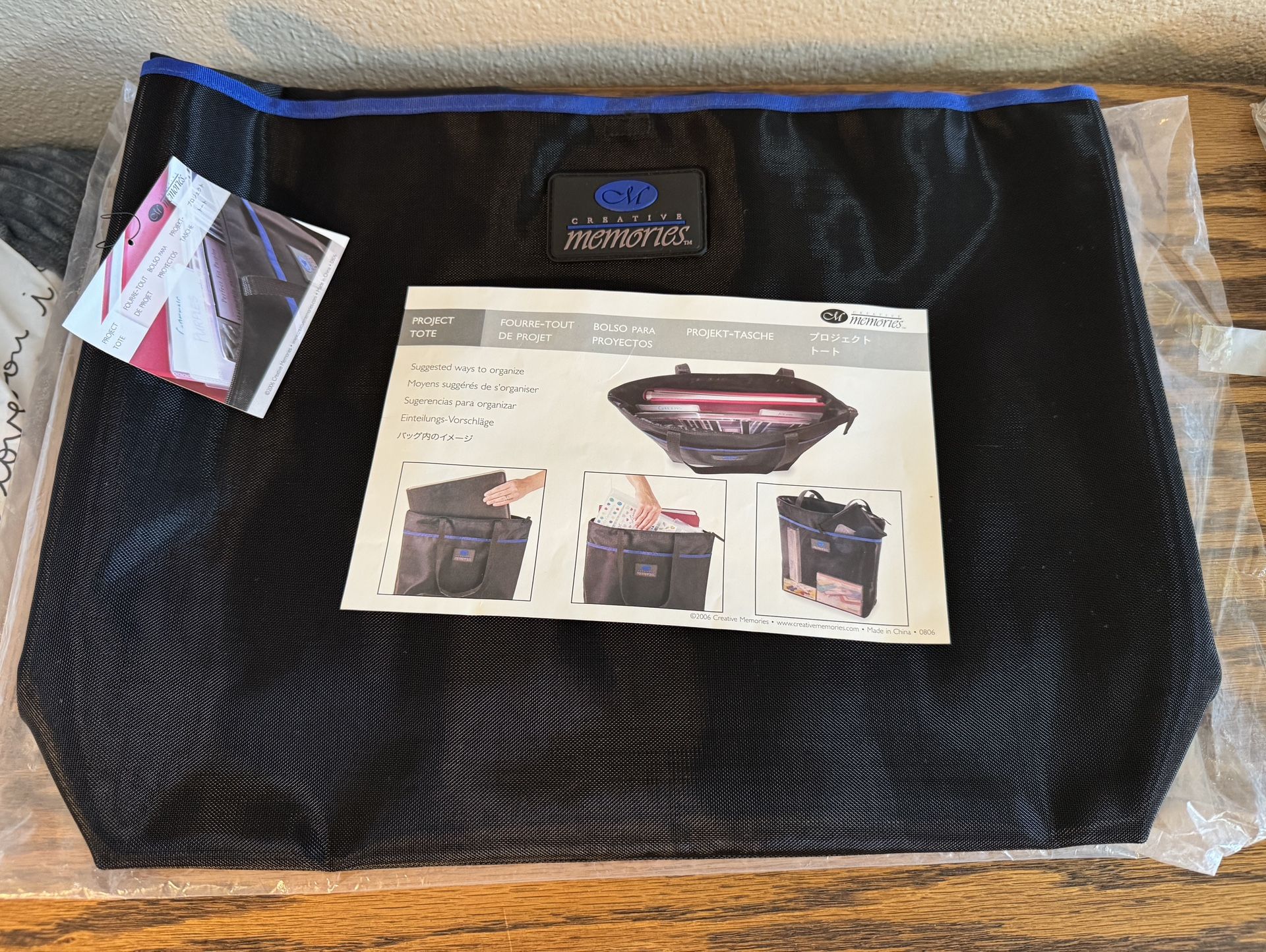 Creative Memories Project Tote