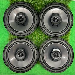 Pre-Owned 300 Watts Kenwood KFC-1665R 6-1/2" 2-Way Car Speakers Tested And Works