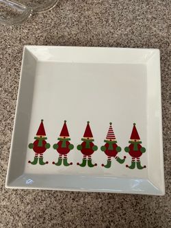 Crate&Barrel Holiday platter