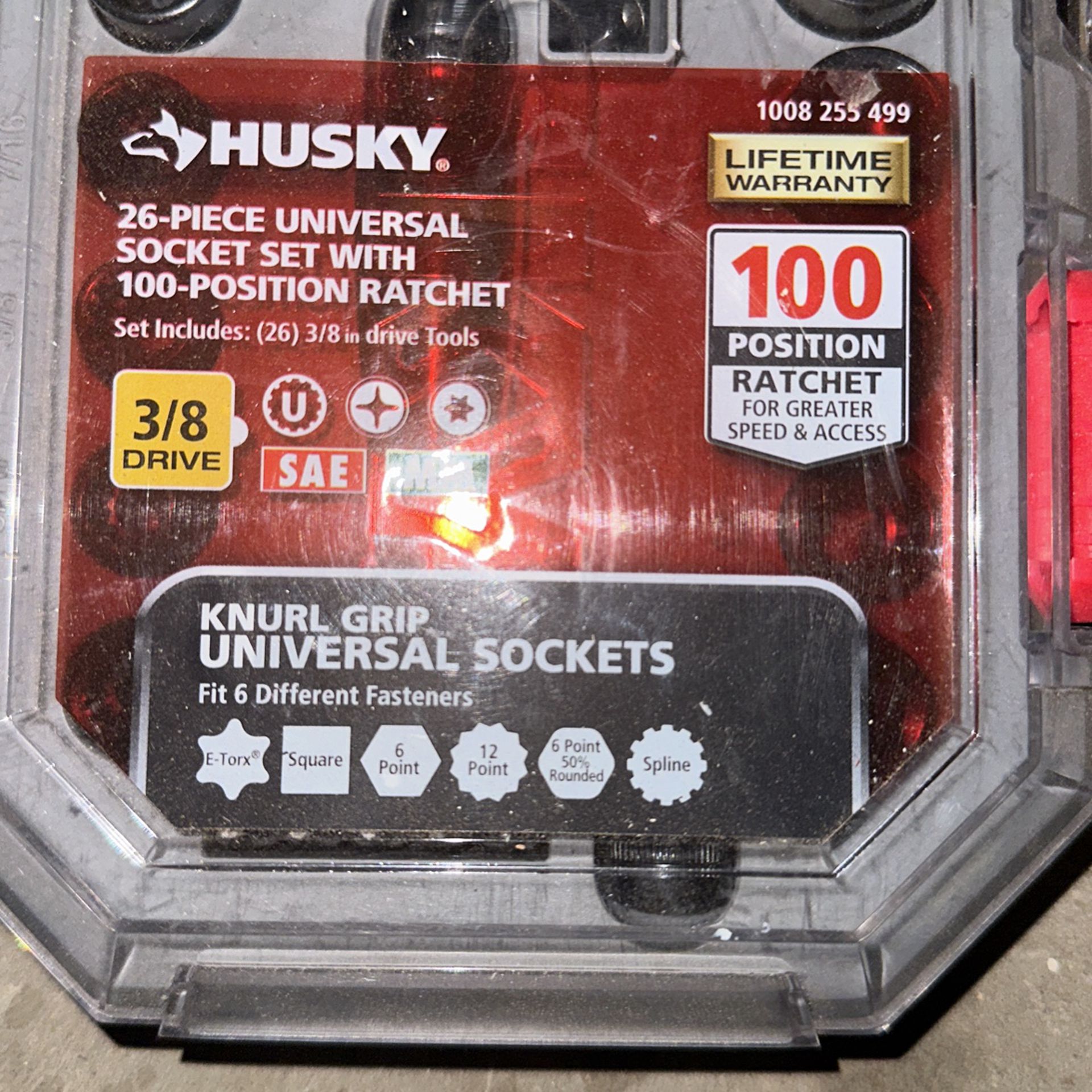 Husky 26 Piece, Universal Socket Set