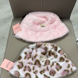 Juicy Couture Leopard Fuzzy Hat: BRAND NEW