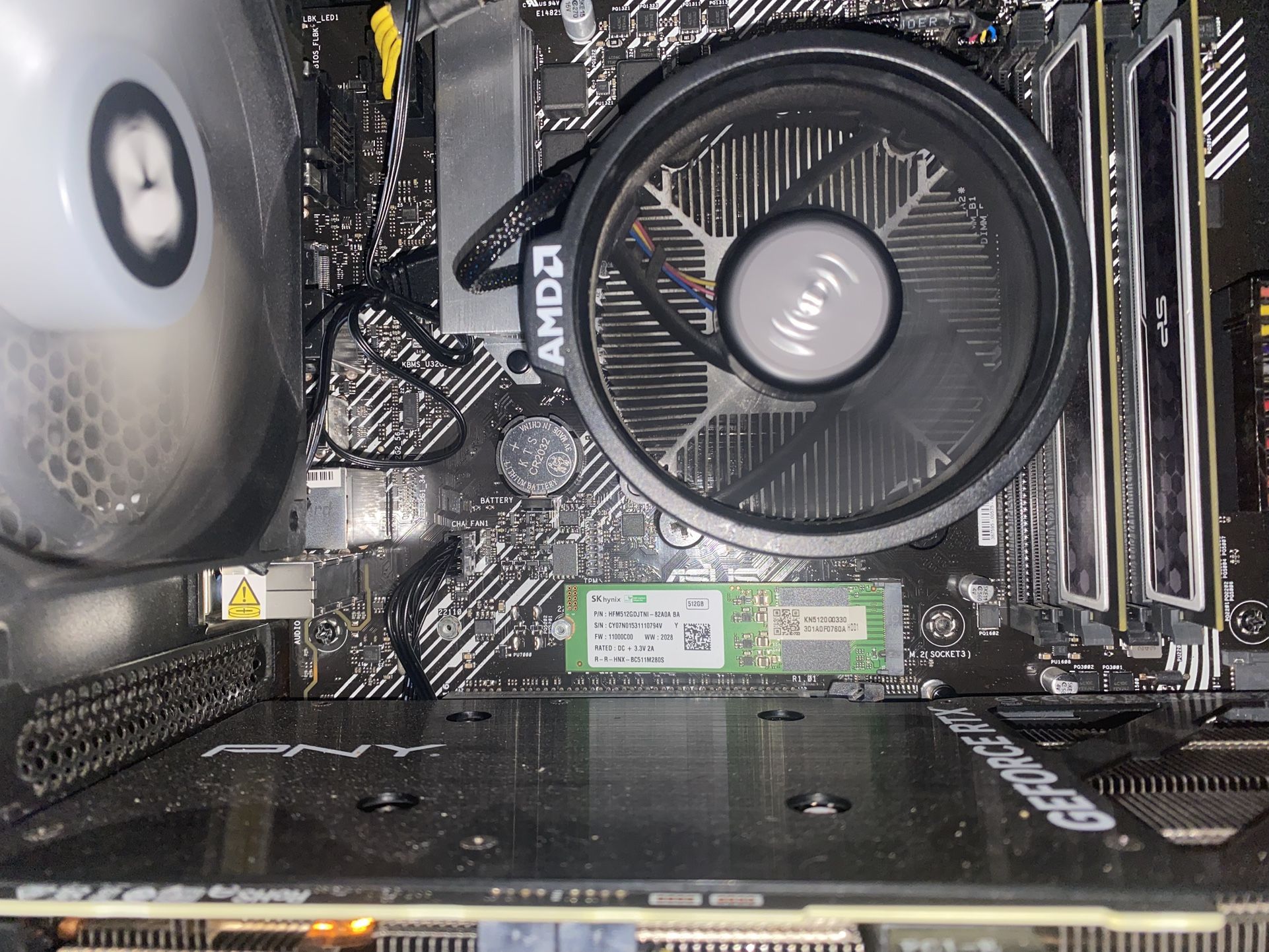 motherboard with cpu and ram combo