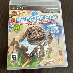 Little Big Planet Game of the Year Edition Sony PlayStation 3