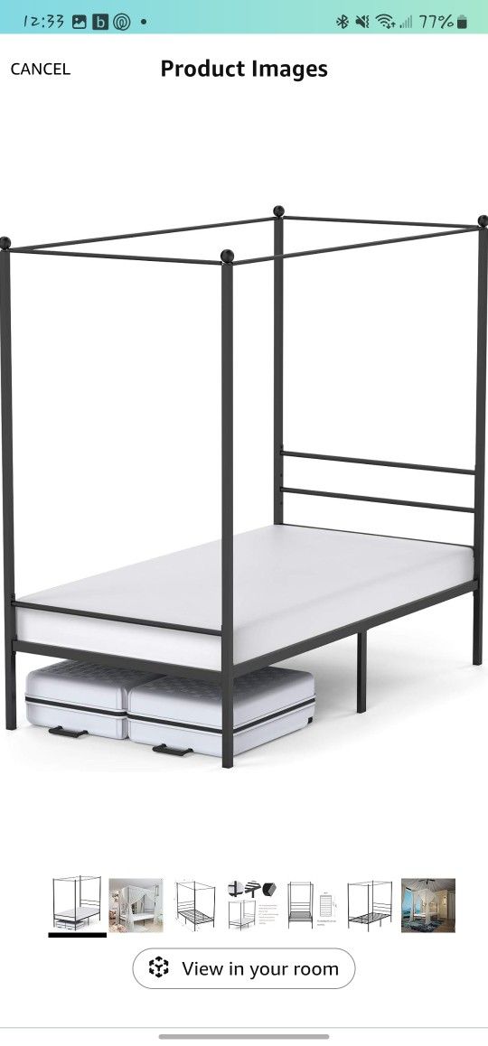Twin Four Poster Bed Framing