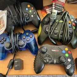 Play Station 2 And X Box Controllers For Sale 