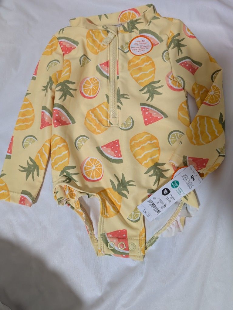 12 Month Baby Swim Suit - New