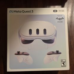 Meta Quest 3 Sealed Brand New