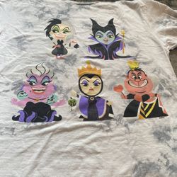 Disney Villains size medium teen, t~shirt, New !!