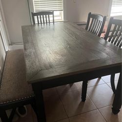 Table (Ashley Tyler Creek Dining Table) 