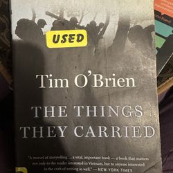 The things they carried by Tim O'Brien