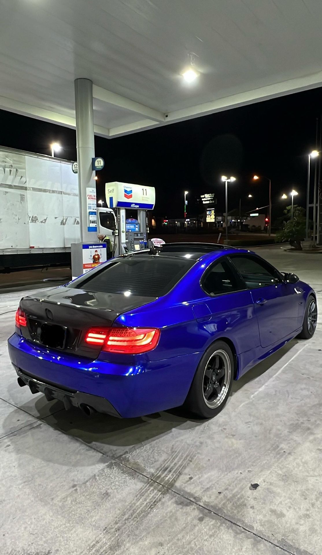 PET High Gloss Blueberry Blue Vinyl Wrap