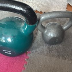 55 lb Kettlebell & 15 Lb Kettlebell (Midtown pickup)