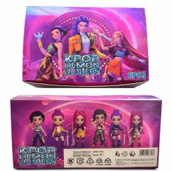 K-Pop Demon Hunters 6 Pack Huntrix (includes 2 Rumi, 2 Mira, 2 Zoey Figurines)