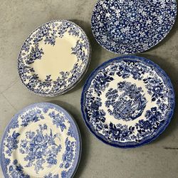 Mix And Match Blue And White China Patterns  