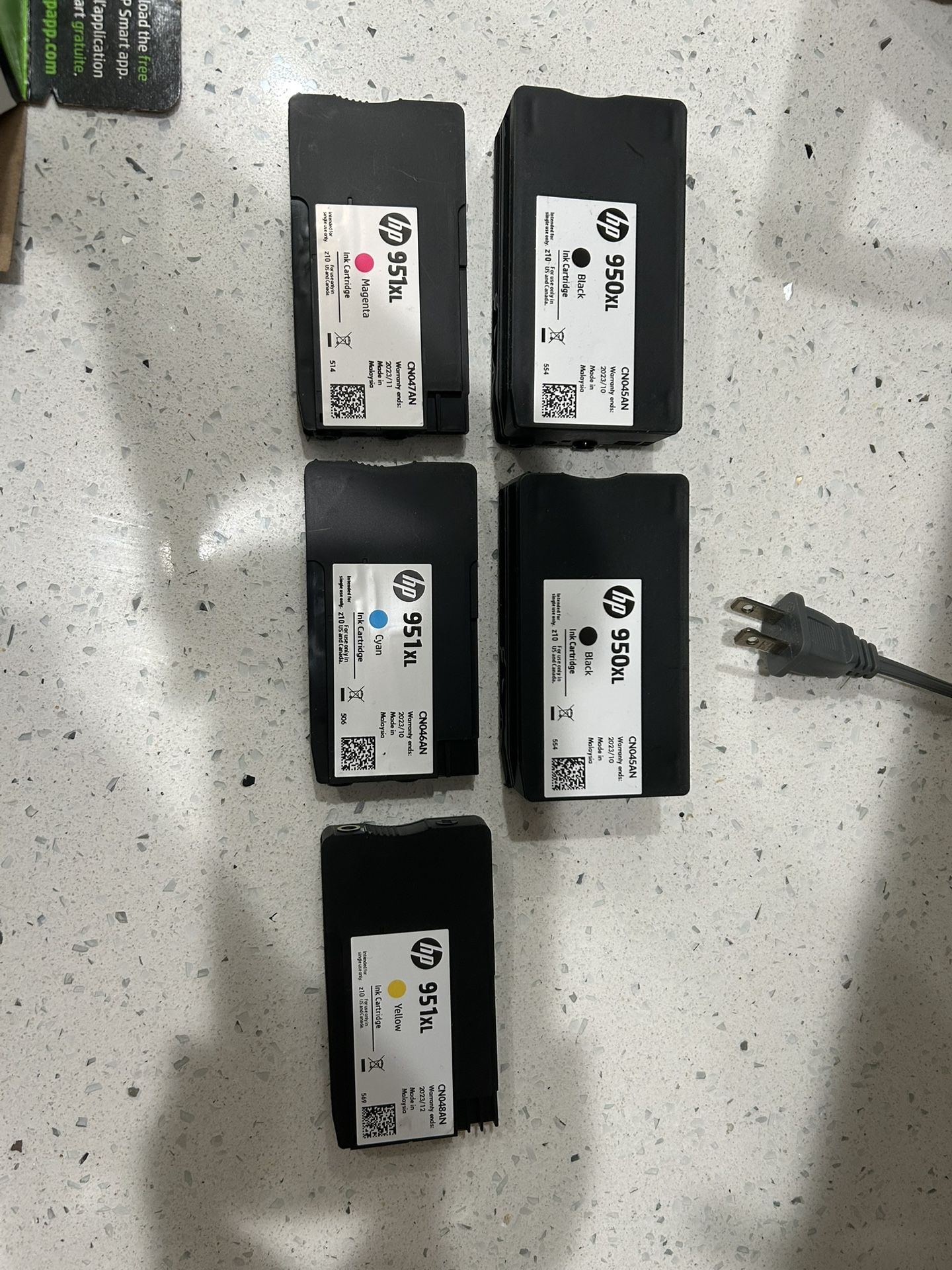 950/951 XL printer ink