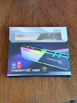 G.SKILL Trident Z Neo 32GB (2x16GB) DDR4-4000 CL18 RGB RAM Kit