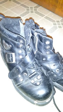 Harley Davidson boots size 9