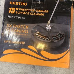 15” Pressure Washer Surface Cleaner 