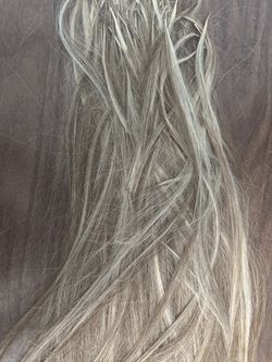 100g Human Hair Bonding Extensions Blonde– Like New