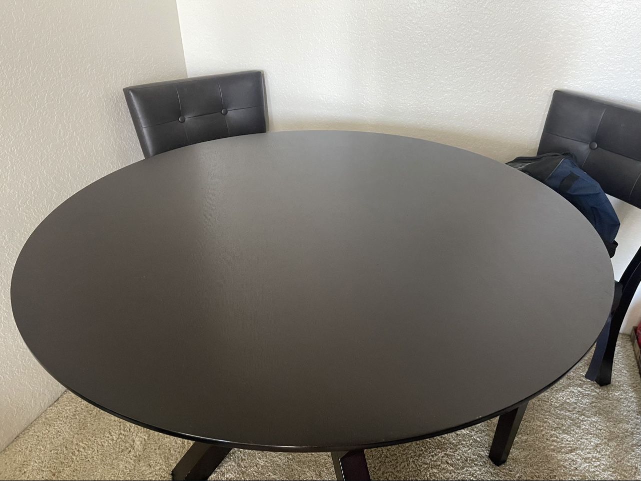Large Round Dining Table 