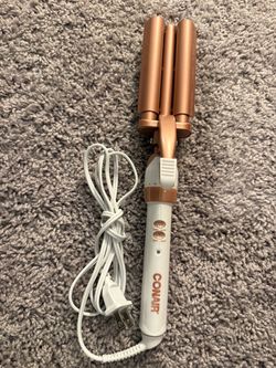 Conair Double Ceramic Triple Barrel Waver Crimping Iron