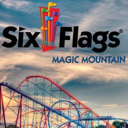 (4) Six Flags Magic Mountain Tickets 