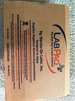 LabPaq Forensic Science Lab Kit LP-3165-FS-01 - Unused