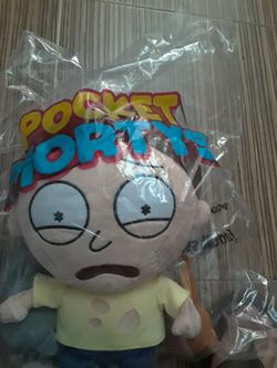 Pocket mortys cheap plush