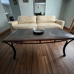 Stone Tile Coffee Table 