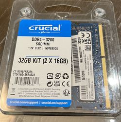 Crucial 32GB kit (2x16GB) RAM