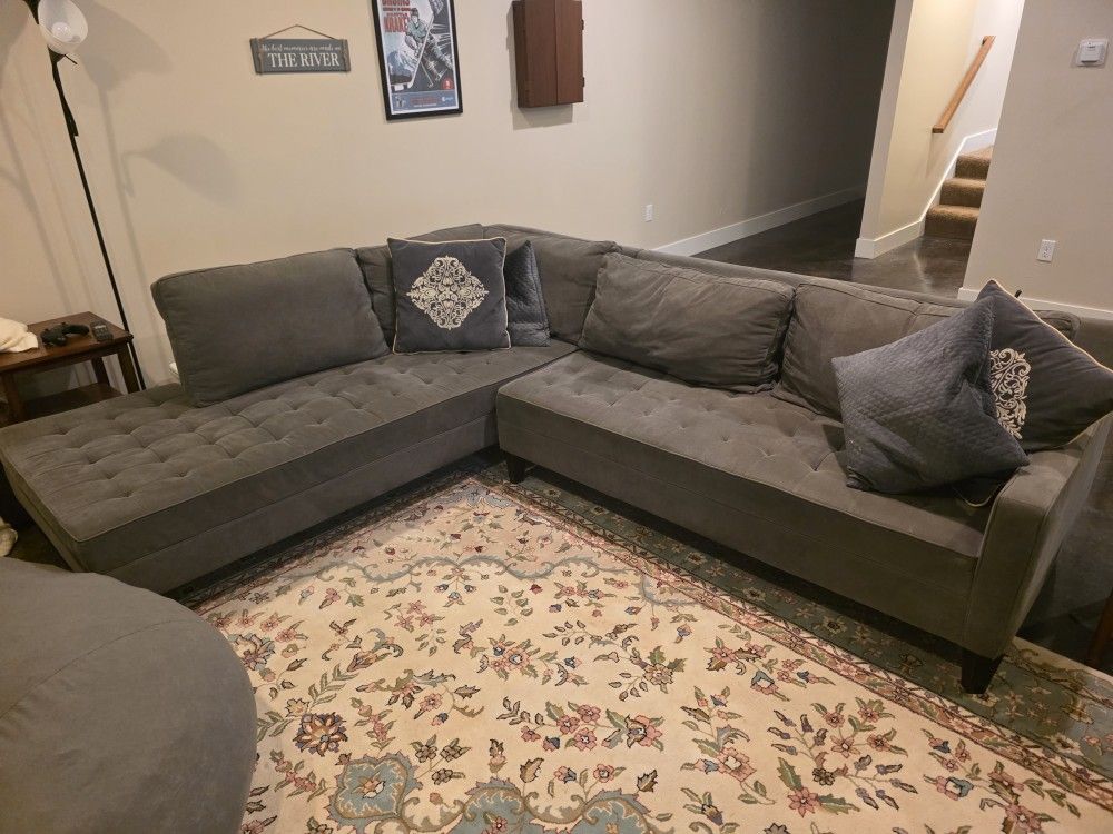 Gray Sectional Sofa