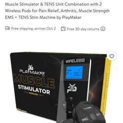 Playmakar muscle Stimulator Wireless EMS Tens Unit 