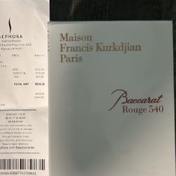 - Maison Francis Kurkdjian Baccarat Rouge 540 Eau de Parfum