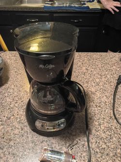 Mr. Coffee 5 cup digital mini coffee pot