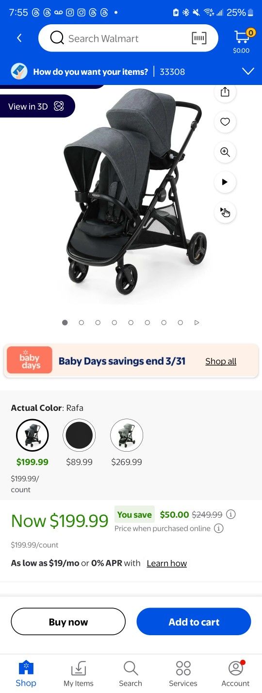 Double Stroller Compact