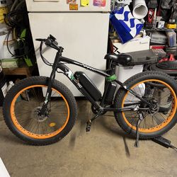 Ecotric 26” Fat Tire e-bike with disk brakes