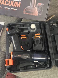 Car vacuum. Handheld
