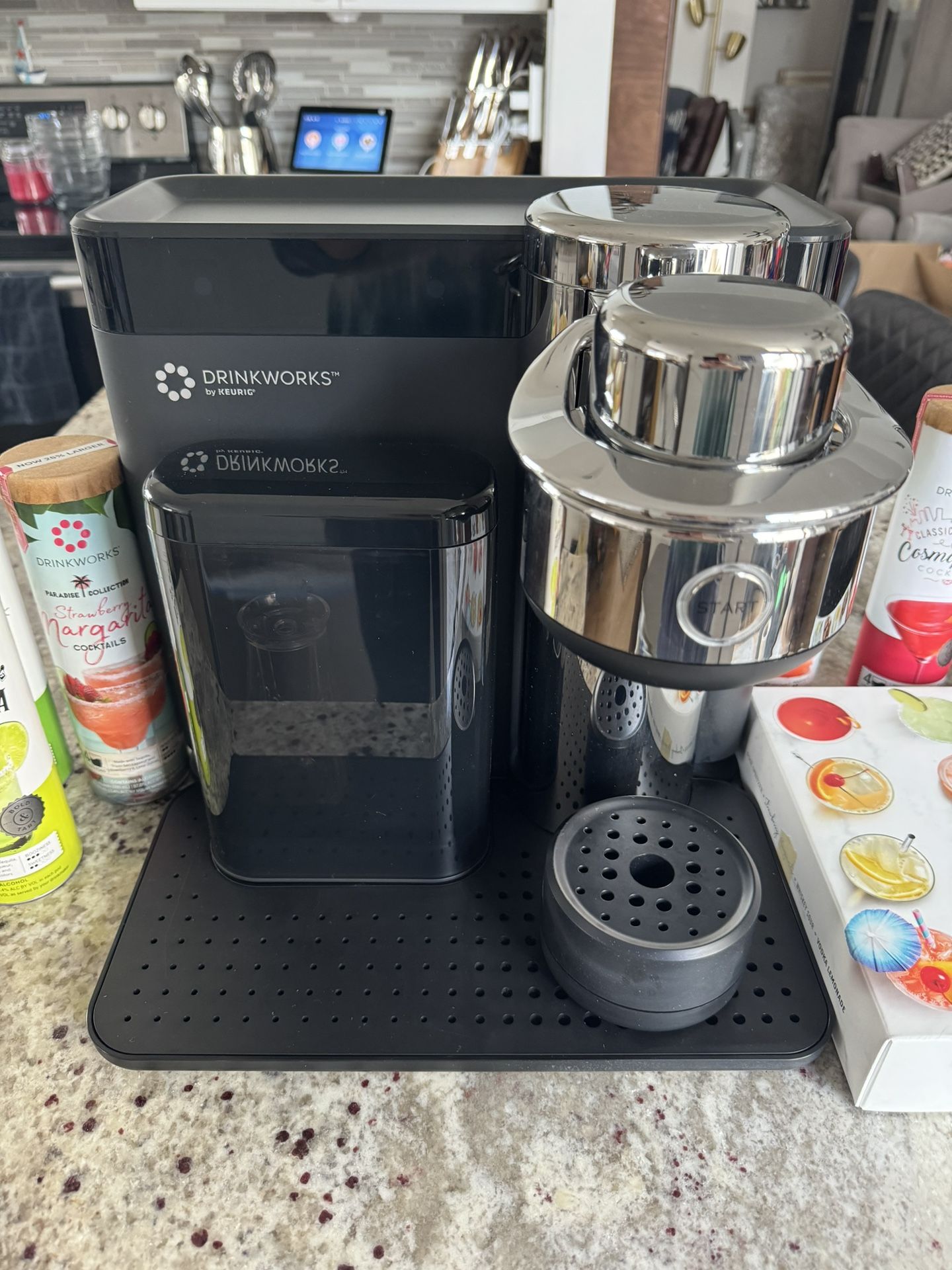 Drinkworks Home Bar Pro by Keurig, Premium Instant Cocktail Maker
