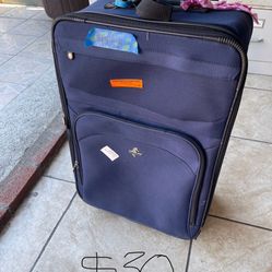 Good condition checked suitcases