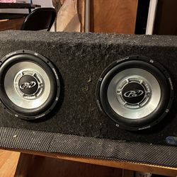 Used pair of 10” woofers