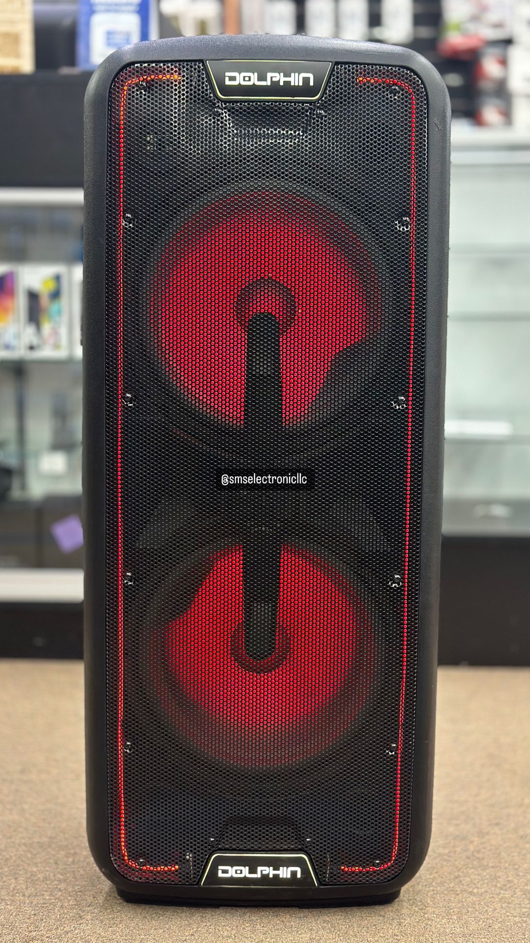 Bluetooth Speaker for Parties: Dual 12’’ with Neon LED Lights