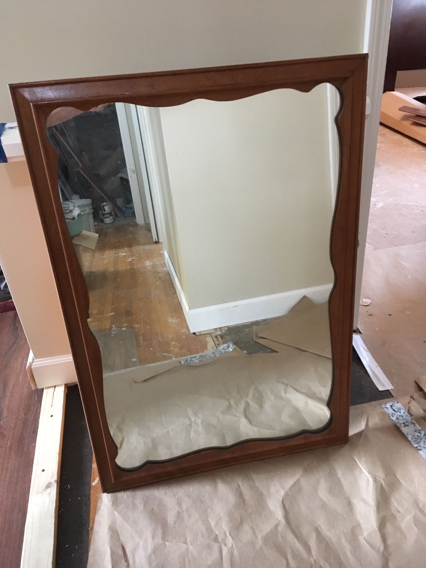 Vintage Ethan Allen Wall / Dresser Mirror