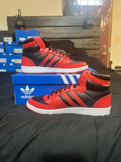 Adidas Top Ten “Red/Black” Mens Size 9.5