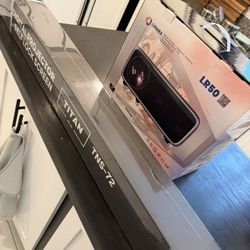 Lunara LR50 Projector And Screen