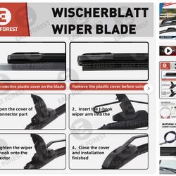 New Car Windshield Wiper Blades