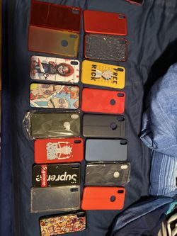 iPhone XS Max Cases ONLY NO PHONE 17 Cases