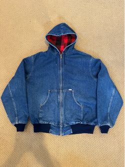 Vintage Carhartt 100 Years Anniversary Denim Jacket