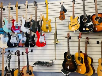 Electric/Acoustic guitars